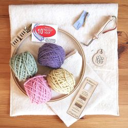  Punch needle kszlet  